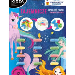 Laste loominguline komplekt, värviliste kapslitega, millest tulevad välja värvilised loomakesed.