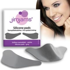 Halli värvi silikoonpadjakesed silmade alla ripsmete värvimise ajaks.