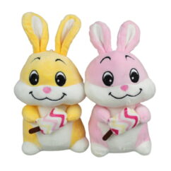 Armsa näoga pehmed kaisujänkud kollane ja roosa.