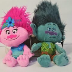 Pehemd trolli kaisukad roosa ja roheline.