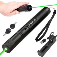 Roheline laser lindude peletamiseks.