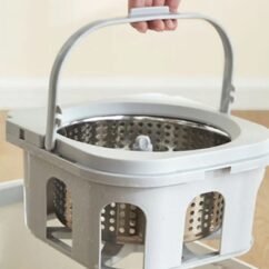 Põrandapesu süsteem tsentrifuugiga eemaldatav loputussüsteem.