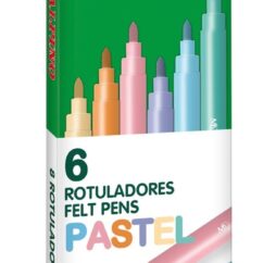 Alpino kvaliteetsed vildikad pastelsetes toonides, karbis 6tk