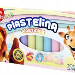 Inspiria pehme plastiliin pastelsetes toonides.