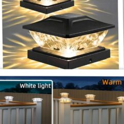 Solar postilamp põlemas.