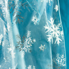 Elsa kleidi lumehelvestega keep.