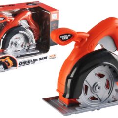 Oranz laste ketassaag karbis.