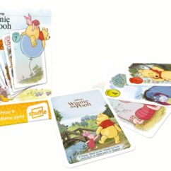 Karupoeg Puhh mängukaardid koos pakiga.