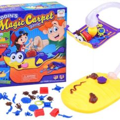 Lauamäng aladdini lendav vaip karbiga.