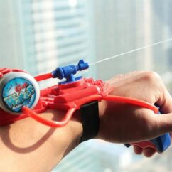 Erepunast värvi käelekinnituv suure veepaagiga ja mugav veeprits