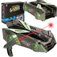 Laste mänguauto laseriga juhitav koos karbiga.
